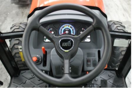 Kioti CK Series CK4240 M Cab Compact Tractor with Loader and 4-in-1 Bucket - Image 6
