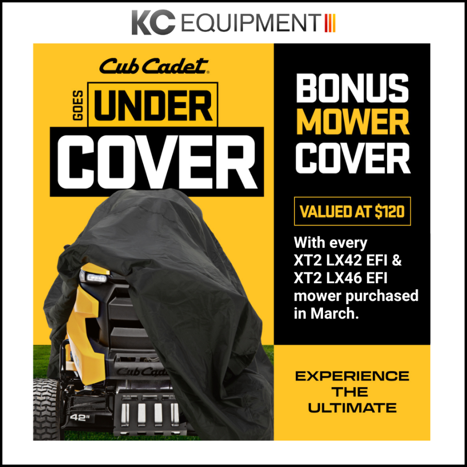 Cub Cadet Undercover Offer