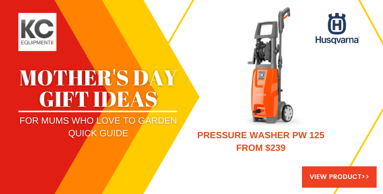 Mother's Day Gift ideas for mums who love to garden - Pressure Washer PW 125 From $239